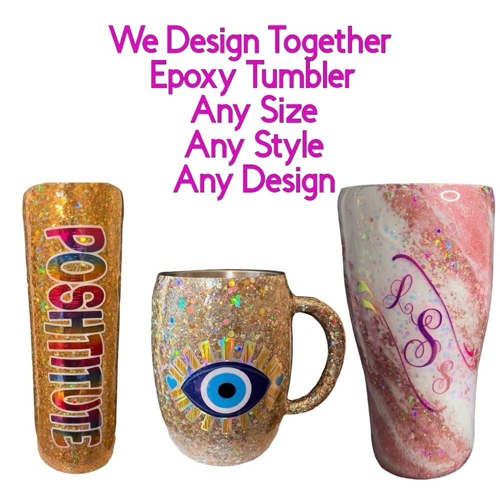 Custom Tumbler or Coffee Mug ..We Design Together. All Styles Included.